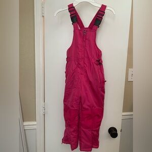 Cherokee Kids Snow/Ski bibs One Piece in Pink